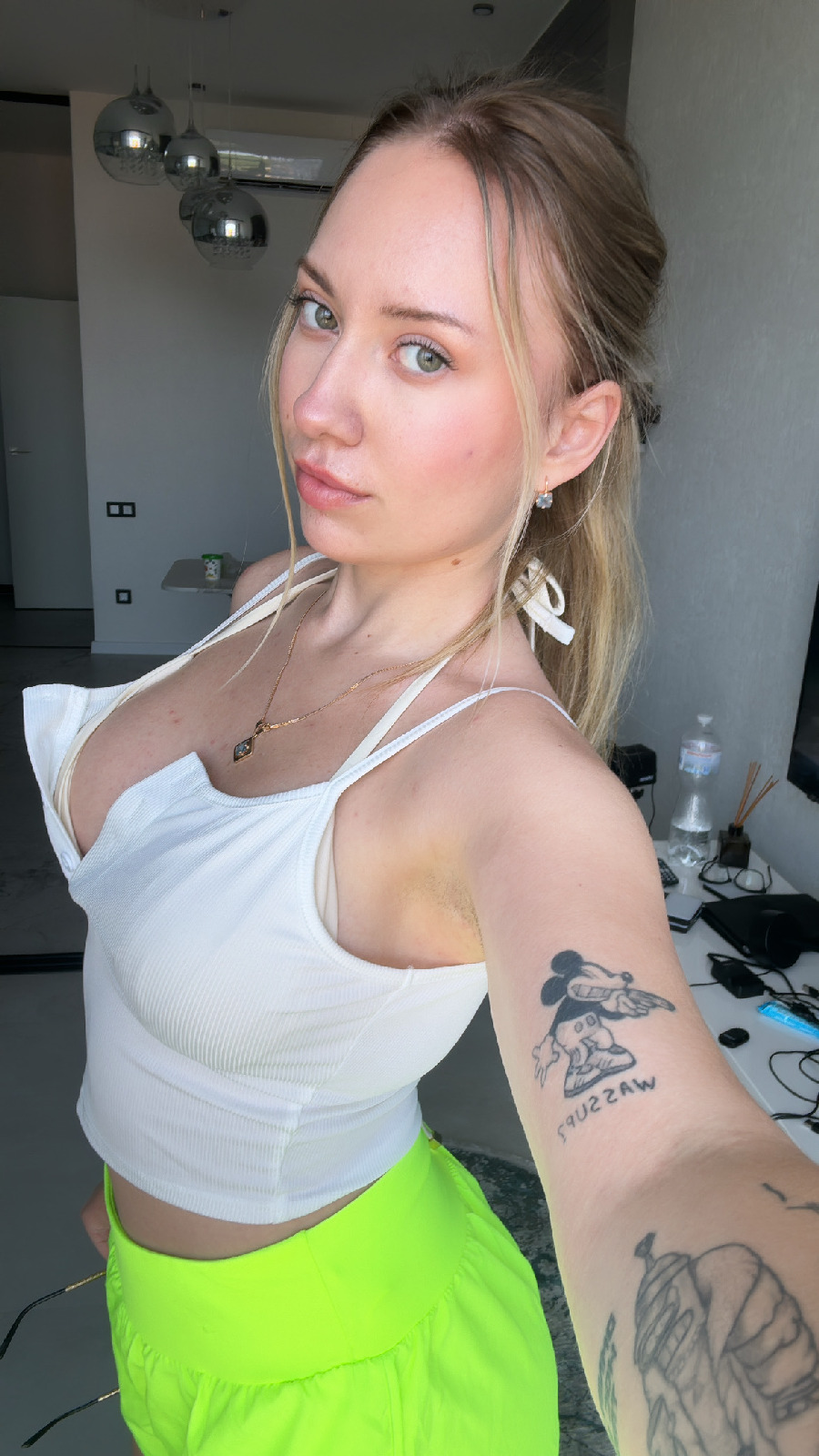 KateV in her underwear in Edmonton